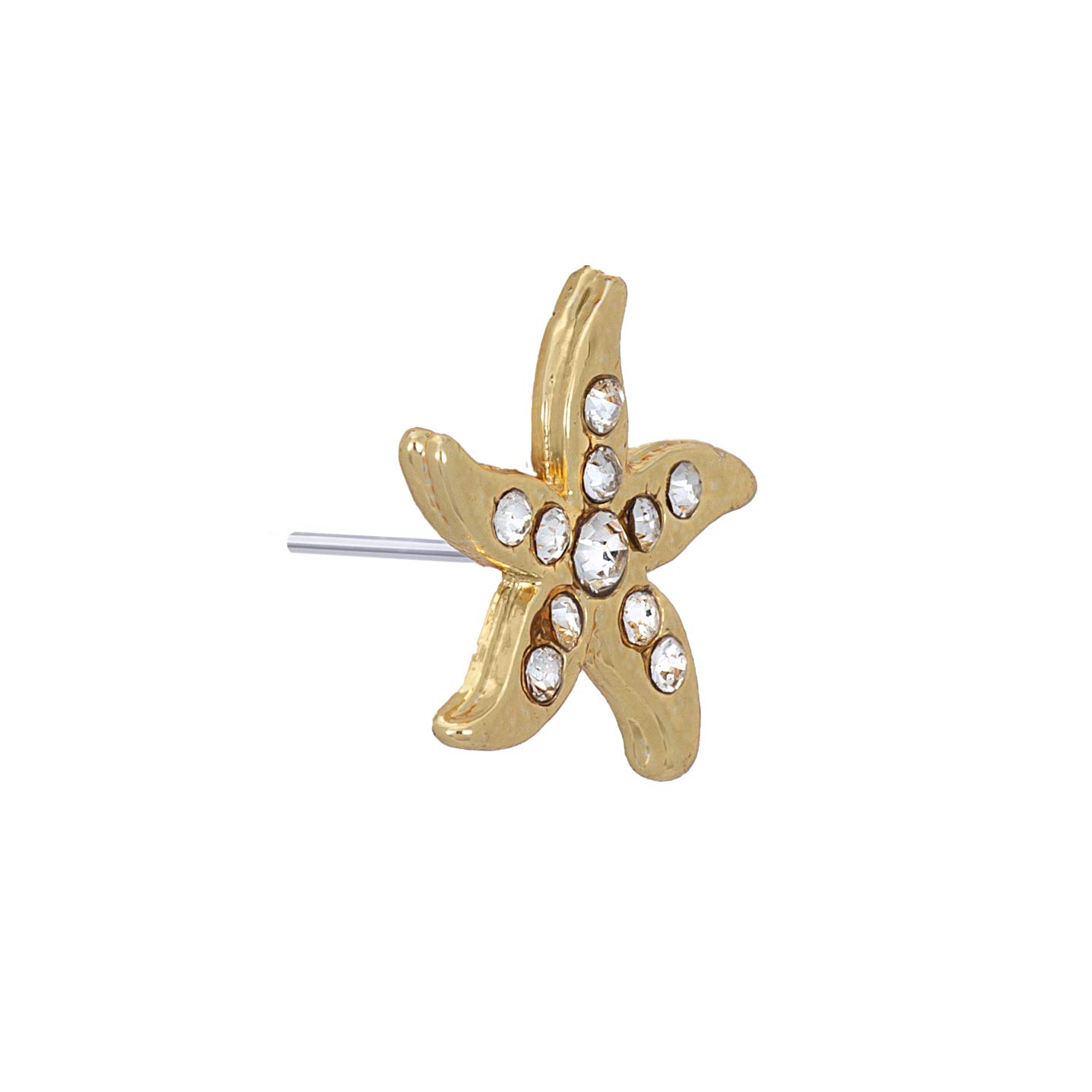 Gehena By - Tone Starfish Stud Earrings